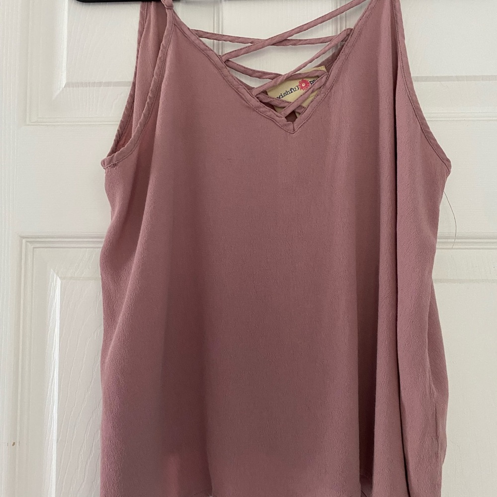 Wishful Park Pink Camisole Top